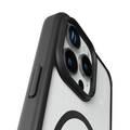 Levelo MagSafe Solo Case for iPhone 16 Pro Max, Clearview Technology, 3H Scratch Resistance, Hybrid Construction - Black