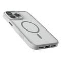 Levelo MagSafe Solo Case for iPhone 16 Pro Max, Clearview Technology, 3H Scratch Resistance, Hybrid Construction - Gray 