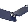 Levelo Iris Magsafe Liquid Silicone Case for iPhone 16 Pro Max with Metal Camera Ring, Impact-Resistant Corners, Strong MagSafe Magnet, Comfortable & Secure Grip - Blue