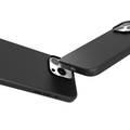 Levelo Iris Magsafe Liquid Silicone Case for iPhone 16 Pro Max with Metal Camera Ring, Impact-Resistant Corners, Strong MagSafe Magnet, Comfortable & Secure Grip - Black