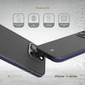 Levelo Ox Carbon Case for iPhone 16 Pro, MagSafe Compatible, Matte Coating, Anti-Finger Print - Blue 