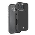 Levelo Ox Carbon Case for iPhone 16 Pro Max, MagSafe Compatible, Matte Coating, Anti-Finger Print - Gray