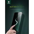 واقي شاشة زجاجي منحني بالكامل من Green Lion Diego Pet Privacy لهاتف iPhone 16 Pro Max، عالي الاستجابة، مضاد لبصمات الأصابع والخدوش، خالٍ من الفقاعات - حافة سوداء