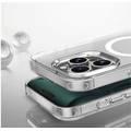  Green Lion Matte MagSafe Case for iPhone 16 Pro Max, Camera Protection Design, Metallic Glossy Finish, Independent Buttons - Silver