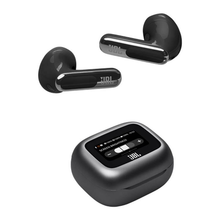 JBL Live Flex 3 True Earbuds, 50h Playtime, Bluetooth 5.3, Charging Time 2h, Type-C & Wireless Charging, Multi-point connection, Personi-Fi 3.0, ANC - Black 