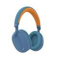 Green Lion Sunstone  Headphone, 10m Working distance, AUX Support & Microphone, 36 hrs (BT) Playing Time, 3.7V 300 mAH  - Blue / Orange