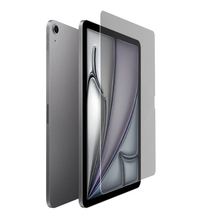 واقي شاشة Levelo High Silicone Aluminum Glass Privacy لجهاز iPad Air 11" 2024، مقاوم للخدش، وحساس للمس، وطلاء مقاوم للماء والزيوت - الخصوصية