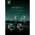 Green Lion Classic Camera Lens for iPhone 16 Pro/Pro Max, Seamless Fit, Scratch Resistant, Anti Reflective - Silver