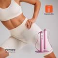 Porodo Lifestyle Smart Skipping Rope Forward & Reverse Counts, Battery Display Set Time - Pink