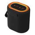 Porodo Soundtec Rave Portable Speaker, 8h Playtime, Bluetooth 5.3, Micro SD Card Compatible, IPX6 Water Resistant - Black