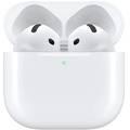 سماعات أذن لاسلكية حقيقية من Apple AirPods 4 مع خاصية إلغاء الضوضاء وتصميم خفيف الوزن وبلوتوث الإصدار 5.3 ومقاومة للغبار والعرق والماء - أبيض