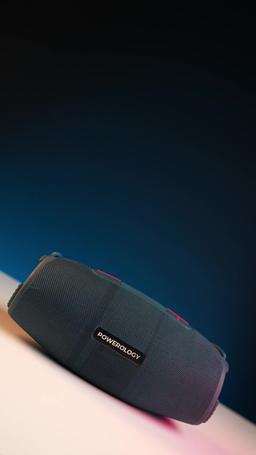 Powerology Phantom Wireless Bluetooth Speaker - Navy Blue	