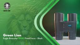 Green Lion Eagle Binocular - Black