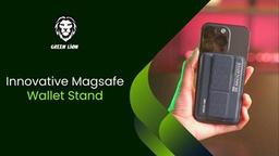 Green Lion Innovative Magsafe Wallet Stand - Purple