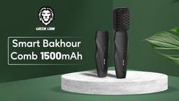 Green Lion Smart Bakhour Comb  - Black