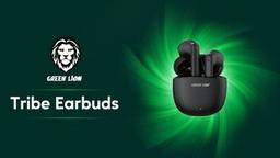 Green Lion Tribe Earbuds - White