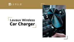 Levelo Lavaux Wireless Car Charger - Black