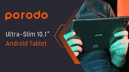 Porodo Ultra-Slim 10.1" Android Tablet