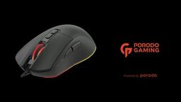 Porodo Gaming 7D Wired LED Mouse 8000 DPI - Black	