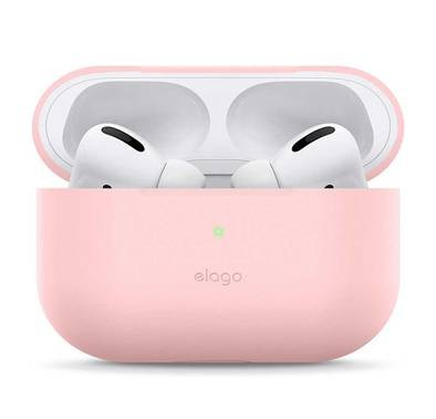 جراب Elago Basic Slim Case لسماعات Apple Airpods Pro - وردي جميل