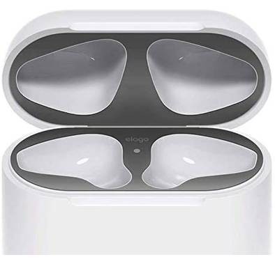 Elago Dust Guard for Apple Airpods (2 Sets) - Matt Dark Gray