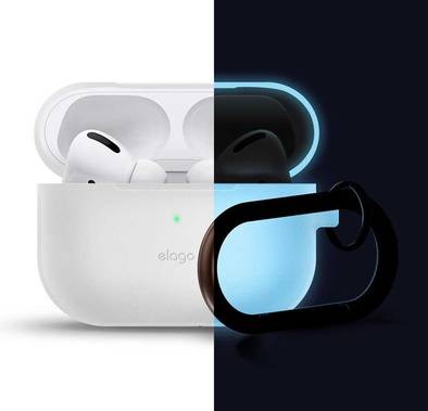 جراب Elago Slim Hang Case لـ Apple Airpods Pro - نايت جلو بلو