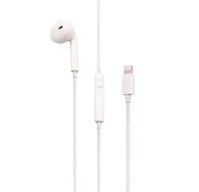 Porodo Mono Right Earphone With 3-Button Control - White