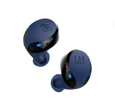 MEE audio X10 Truly Wireless in-Ear Headphones with Ergonomic Design - Black - Blue