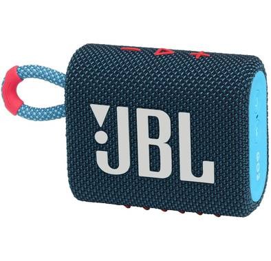 JBL Go 3 Portable Wireless & Waterproof Speaker - Blue / Pink 