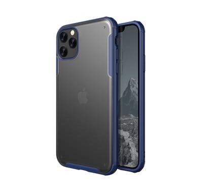 Viva Madrid Vanguard Shield Frost Back Case for iPhone iPhone 11 Pro (5.8"), Shock Resistant, Scratches Resistant, Easy Access to All Ports, Cameras, Buttons and Speakers, Compatible with Wireless Chargers, Blue