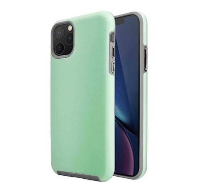 Viva Madrid Vanguard Shield 2019 Modelo Mint For iPhone 11 Pro (5.8") , Shock Resistant, Cameras, Buttons and Speakers, with Wireless Chargers - Green