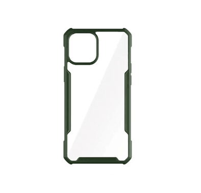 Green Lion Stylishly Tough Shockproof Case for iPhone 12 (5.4"),  Anti-Shock Case Anti- Scratch Clear Hard PC, Green Lion