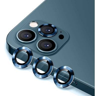 Green Lion Anti-Glare Camera Glass Protector 9H Hardness, Easy to Clean, Anti-Reflective, Anti-Scratch & Explosion-proof Compatible for iPhone 12 Pro Max ( 6.7" ) - Blue