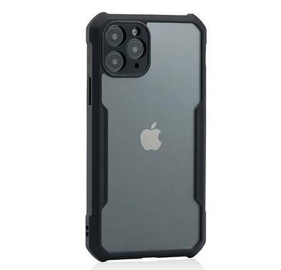 Green Lion Stylishly Tough Shockproof Case, High Classic Design, 360 Protection, Drop Protection, Shock-Absorption for iPhone 12 / 12 Pro ( 6.1 " ) Black