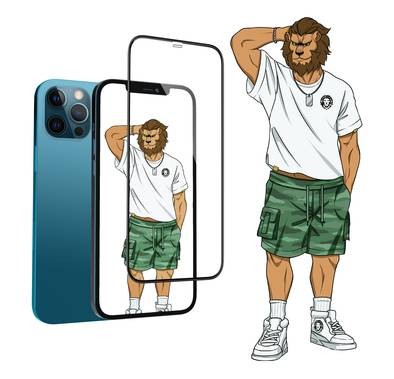 Green Lion 3D Silicone HD Glass Screen Protector for iPhone 12 Pro Max 6.7 inch