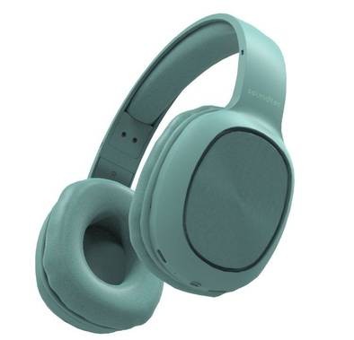 Porodo Soundtec Portable Bluetooth 5.0 Headphones Sound Pure Bass Active Siri - Green