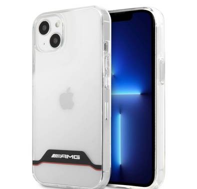 CG MOBILE AMG PC/TPU Hard Case Matte TPU Rim for iPhone 13 Pro (6.1") Anti-Scratch & Drop Protection Back Cover Suitable with Wireless Charging Officially Licensed Black / White