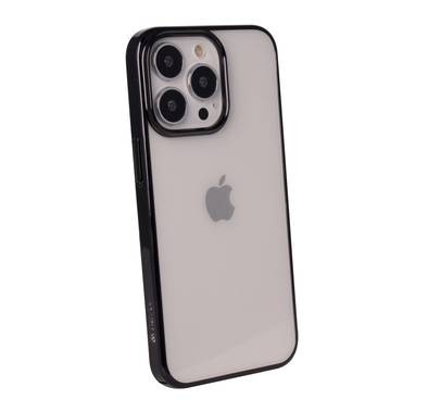 Devia Glimmer Series PC Elegant Case Compatible for iPhone 13 / 13 Pro (6.1") Shock Absorbent, Scratches Resistant, Slim & Lightweight Protective Back Cover - Black