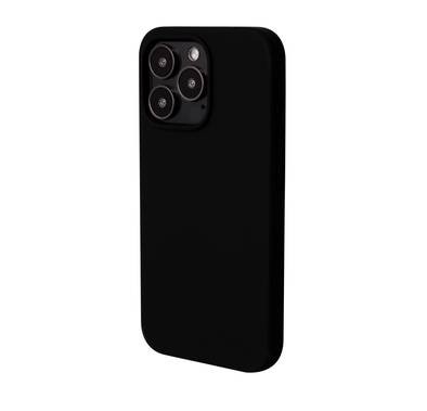 Devia Nature Series Magnetic Case for iPhone 13 / 13 Pro (6.1") Soft Liquid Gel Rubber Cover Shockproof Bumper, Back Cover Suitable with Wireless Charging Black