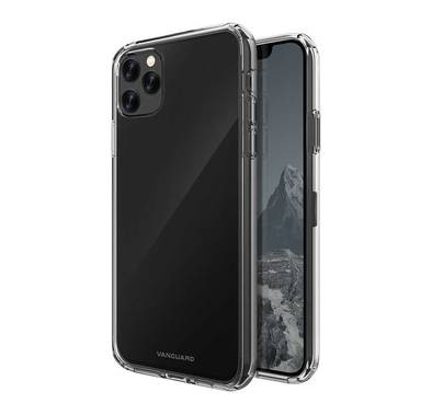 Viva Madrid Vanguard Shield Back Case Compatible for iPhone 11 Pro Max (6.5") Shock Absorbent, Easy Access to All Ports, Anti-Scratch, Drop Protection Back Cover - Clear