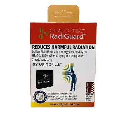 RadiGuard Anti-Radiation Sticker - Reduces up to 82% of Radiation from Electronics - RF / EMF Protection from Mobile Phone & Other Devices - Anti-Radiation Patches Kit