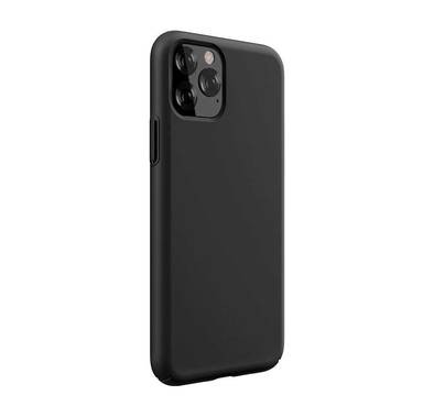 Devia Nature Series Silicone Case Compatible with iPhone 11 Pro, Made with Premium Liquid Silicone, Full Protection, Anti-scratch, Shockproof, Stains-Resistant, Lightweight - Black