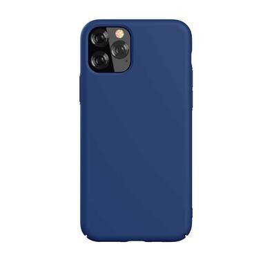 Devia Nature Series Silicone Case Compatible with iPhone 11 Pro, Made with Premium Liquid Silicone, Full Protection, Anti-scratch, Shockproof, Stains-Resistant, Lightweight - Blue