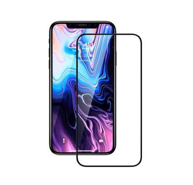 Devia Van Entire View Anti-glare Tempered Glass Compatible with iPhone 11 6.1", Full Screen Protection, 9H Hardness, External Impact Resistant, East to Install - Black