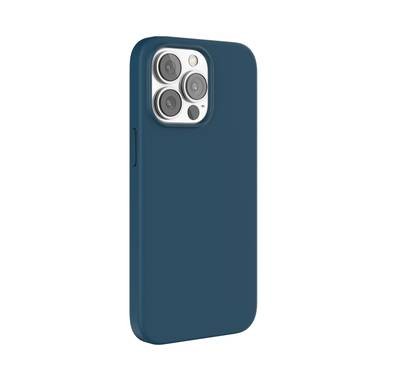 Green Lion Premium Liquide Silicone Case for iPhone 12 Pro Max 6.7"- Blue