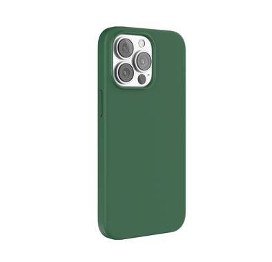 Green Lion Liquid Silicone Case for iPhone 13 Pro 6.1", Shockproof Bumper Protection, Anti-Scratch, Anti-Fingerprint - Green