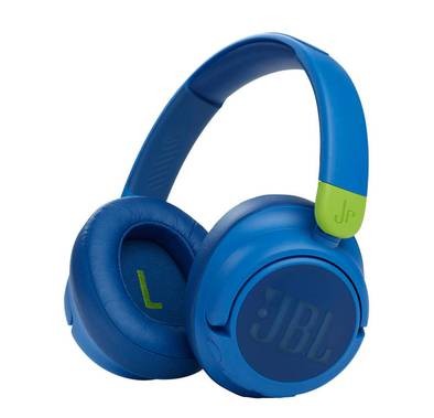 JBL JR460NC Wireless Over-Ear Noise Cancelling for Kids Headphones - Blue