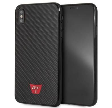 Maserati Gransport GT Real Carbon Hard Case for iPhone Xs Max - Black