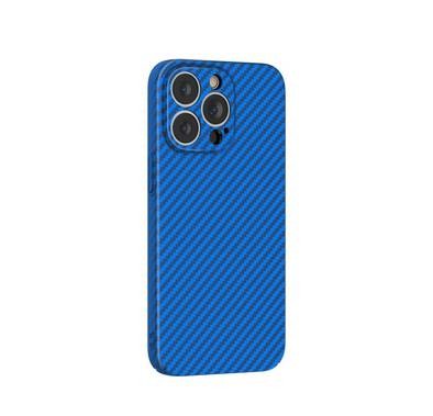 Green Lion Carbon Fiber Case for iPhone 13 Pro Max 6.7" - Blue