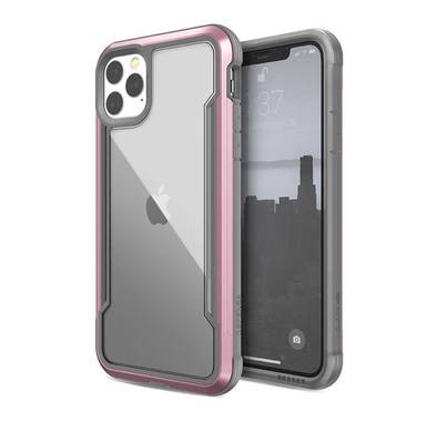 X-Doria Defense Shield Phone Case Compatible for iPhone 11 Pro Max (6.5") Shock-Absorption iPhone 11 Pro Max Cover - Rose Gold